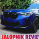 A photo of a blue 2022 BMW X3 M Competition.